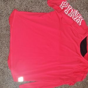 PINK MESHBACK TOP